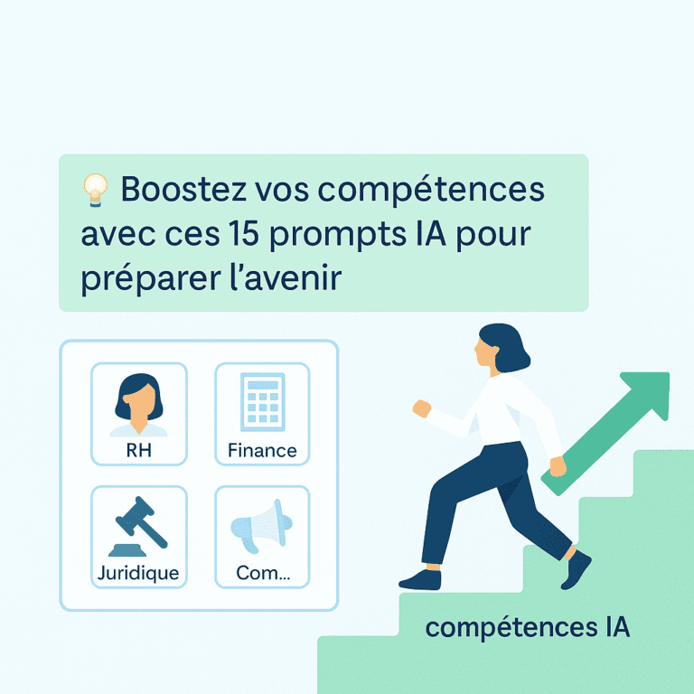15 prompts pour acquérir des compétences dans les métiers de 2030