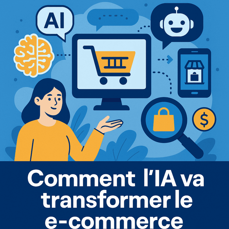 Comment l&rsquo;IA transforme le e-commerce