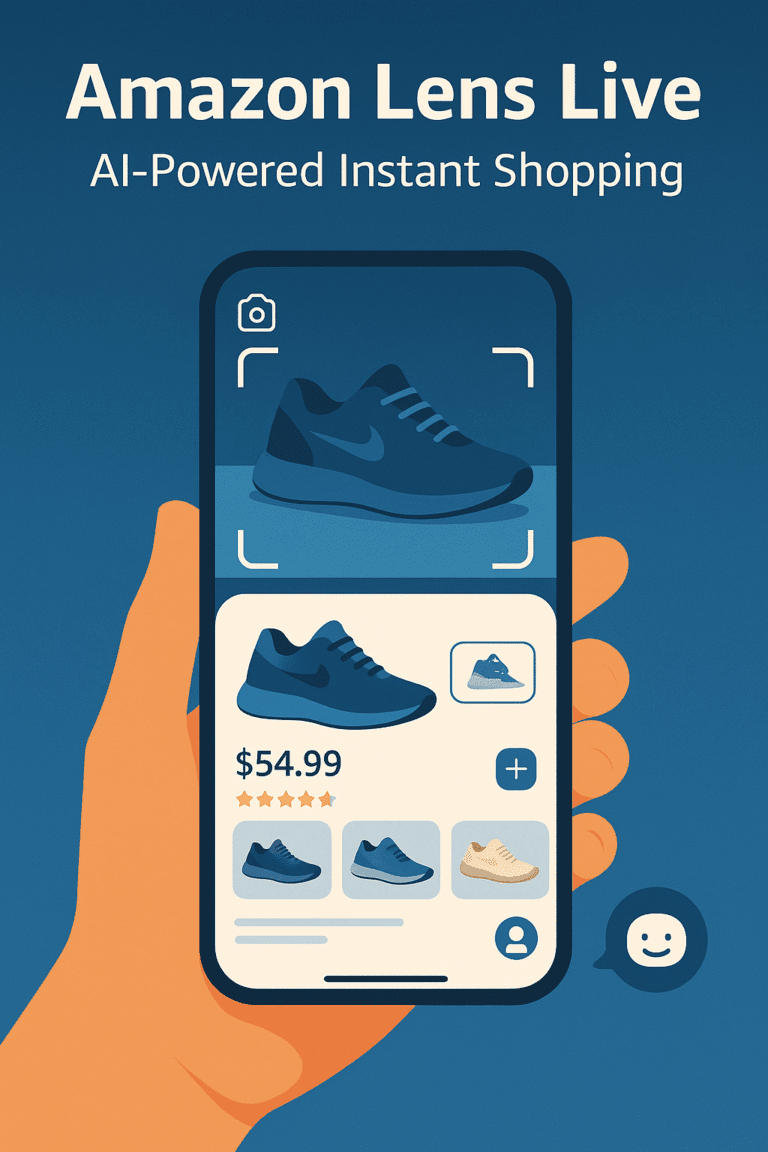 Amazon Lens Live : l’IA qui transforme ton iPhone en scanner shopping instantané