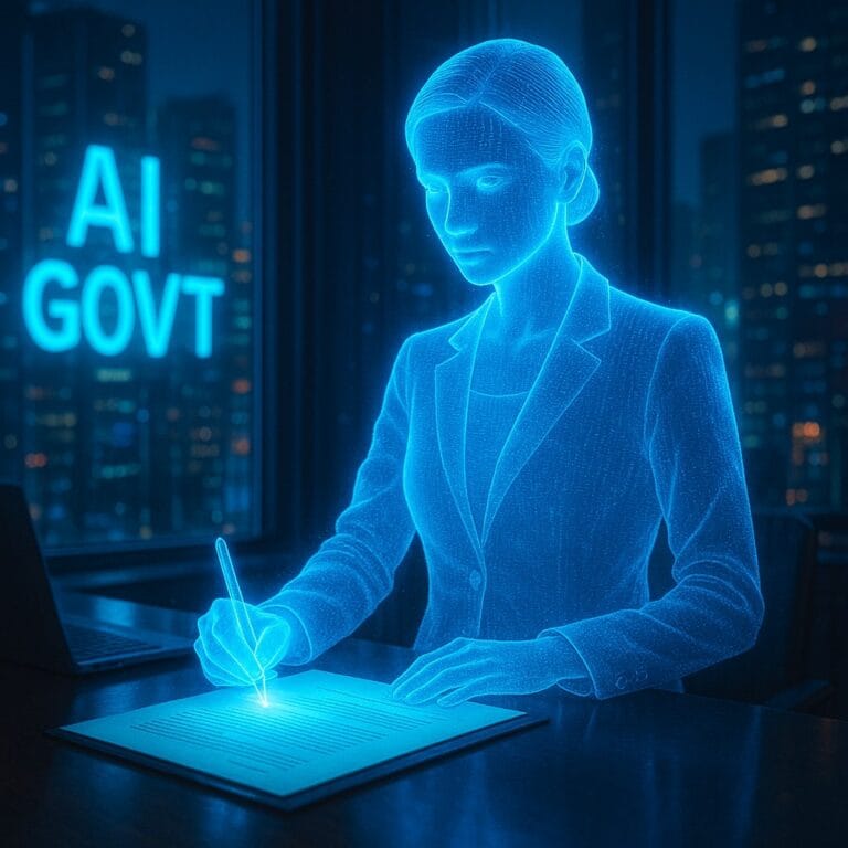 Et si notre Premier ministre était une IA ?