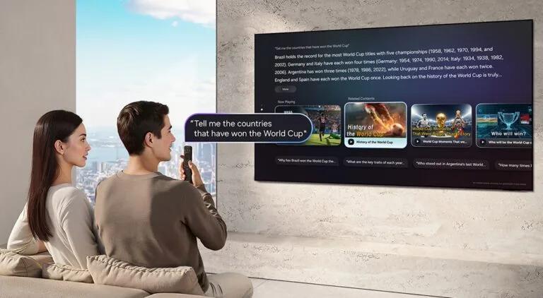 Samsung met de l’IA dans votre TV