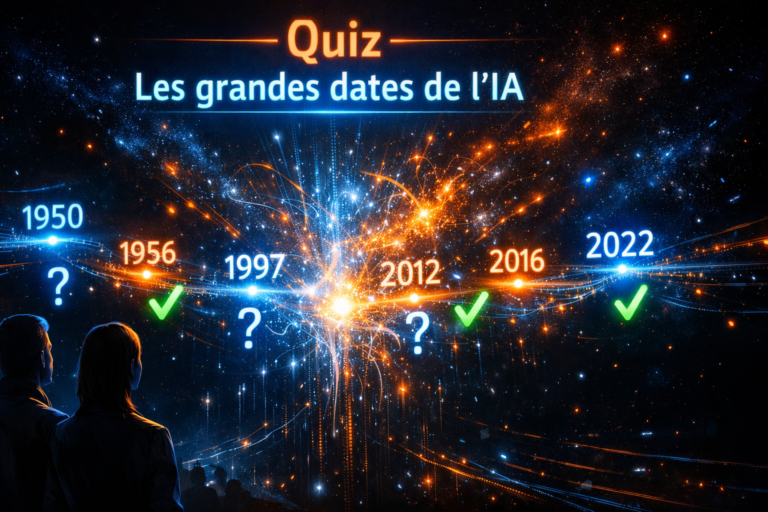 Quiz – Les grandes dates de l’intelligence artificielle
