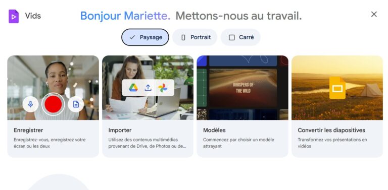 Vids de Google : la vidéo d’entreprise pilotée par l’IA passe à la vitesse supérieure
