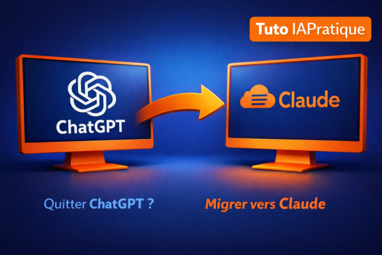 Les éditeurs d’IA vous facilitent le changement : migrer de ChatGPT vers Claude en quelques minutes