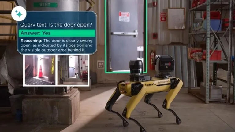 Spot devient inspecteur industriel grâce à Gemini
