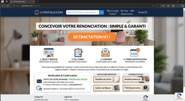 Rétractation en ligne : le nouveau bouton obligatoire pour les sites e-commerce