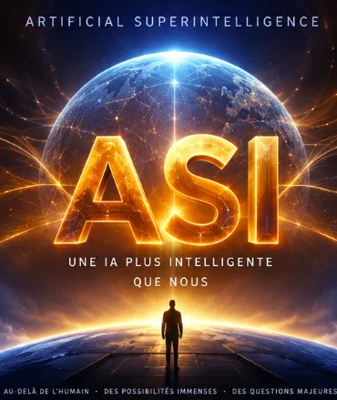 Le concept IA :  l&rsquo;ASI ou Artificial Superintelligence