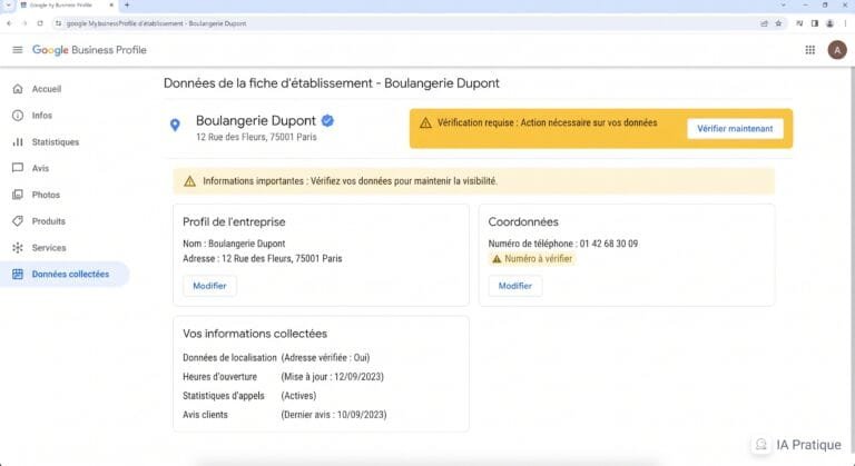 Google Business Profile collecte des informations sur votre entreprise : voici comment les contrôler